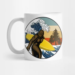 Retro Bigfoot international sufing championship Mug